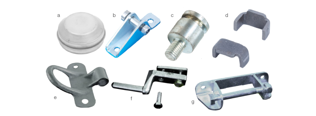 different types of trailer parts india